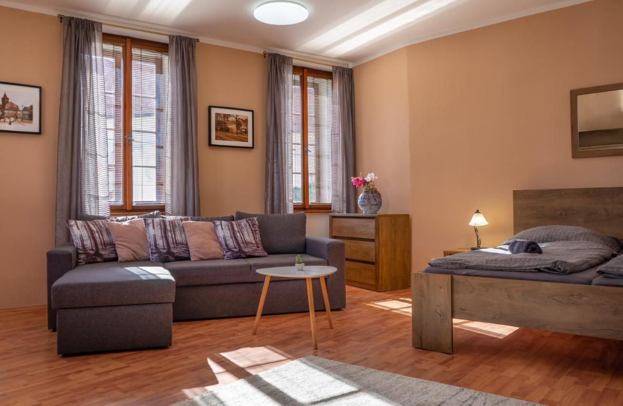 Apartmány V Mlýnské strouze Plzeň Esterno foto