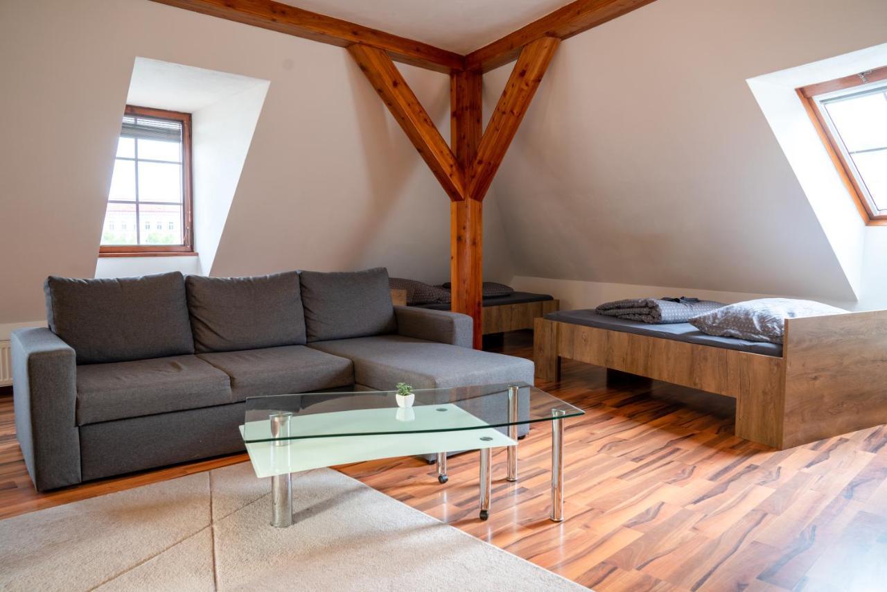 Apartmány V Mlýnské strouze Plzeň Esterno foto